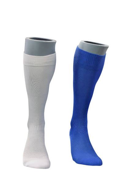 تصویر 2 از جوراب ورزشی فوتبال سفید کلاسیک